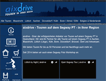 Tablet Screenshot of aixdrive.de